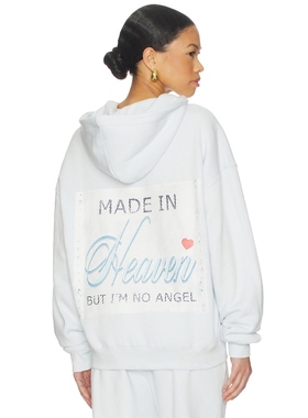 Boys Lie GEORGIA RULES RACER 连帽衫 Baby Blue 运动复古风REVO