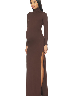 BUMPSUIT 长裙 巧克力色revolve小众新款