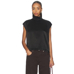 y2k辣妹风REVOLVE小众新款 黑色 T恤 Bobi