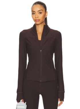 Beyond Yoga TRAILS 夹克 巧克力色 美式休闲风REVOLVE小众新款