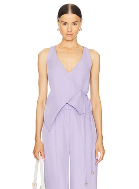 [春季新品]Alexis CAIN 背心 薰衣草 美式休闲风REVOLVE小众