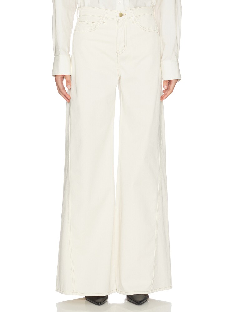 L'AGENCE Beau High Rise T-seam Wide Leg Jean revolve小众新款