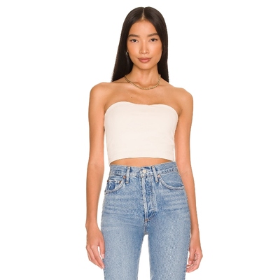 [冬季新品]Susana Monaco STRAPLESS 短款上装revolve