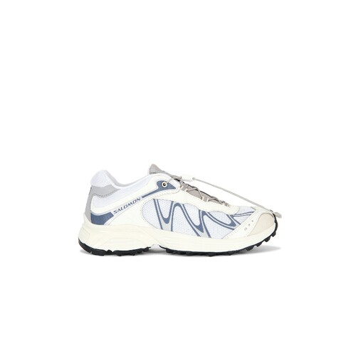 Salomon米白色运动鞋复古风秋冬新品厚底休闲球鞋百搭REVOLVE