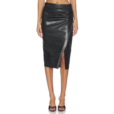 Generation Love REGINA 半身裙 黑色REVOLVE小众新款