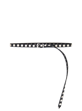 petit moments LONG STUDDED DISC 腰带 黑色REVOLVE小众新款