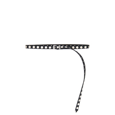 petit moments LONG STUDDED DISC 腰带 黑色REVOLVE小众新款