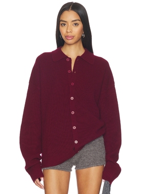 Aya Muse x REVOLVE Relaxed Knit Button Up Sweater revolve小