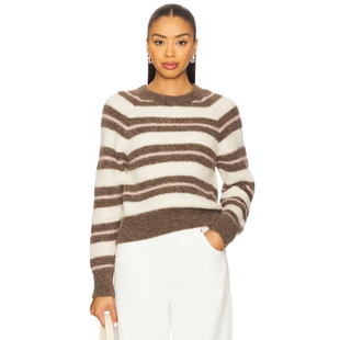 [春季新品]AMO Denim SYDNEY 毛衣 棕色REVOLVE小众冬季保暖