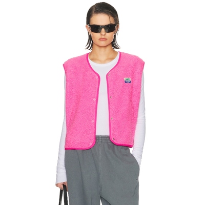 American Vintage HOKTOWN 背心 粉色 运动复古风REVOLVE小众新款