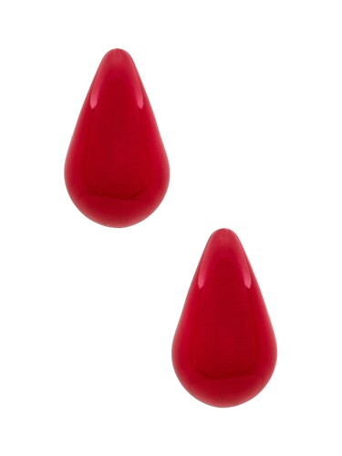 8 Other Reasons TEARDROP 耳饰 revolve小众新款 红色