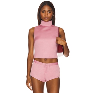 Nakedvice THE CORA 上装 玫瑰 y2k辣妹风REVOLVE小众新款