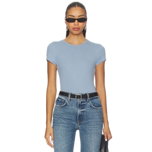 People纯白紧身背心吊带U领破洞修身 Free 上衣REVOLVE 店铺主推