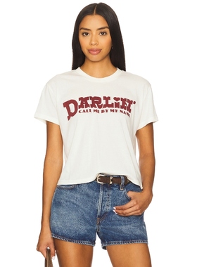 [冬季内搭]Sendero Provisions Co. 短T恤 象牙白 辣妹风REVOLVE