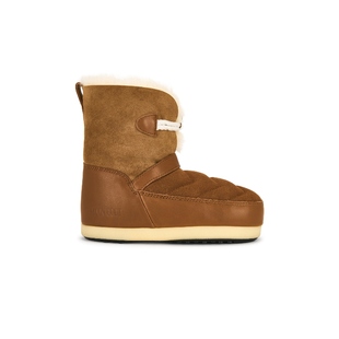 保暖靴子REVOLVE小众新款 MOON 雪地靴棕色复古风女款 EVX BOOT