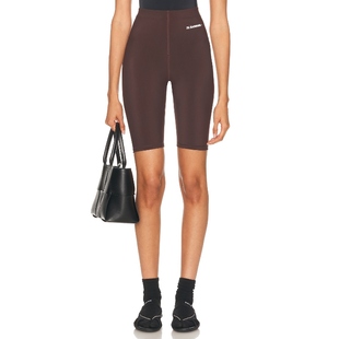 运动复古风REVOLVE小众新款 Jil 巧克力色 短裤 Sander