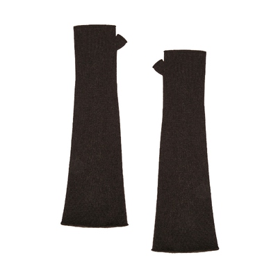 [春季新品]The Row Leina Arm Warmers 巧克力色REVOLVE小众