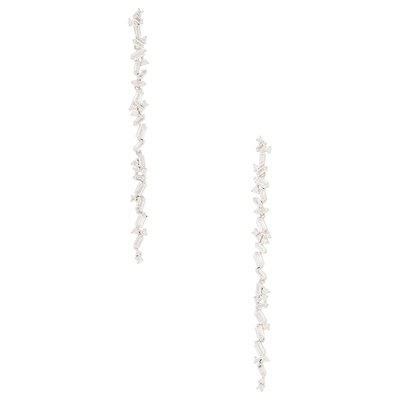 SHASHI Tennis Climber Earring 金属暖色REVOLVE小众新款