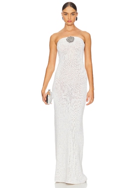 Asta Resort Chiara Strapless Dress针织连衣裙REVOLVE小众新款