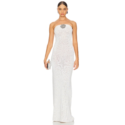 Asta Resort Chiara Strapless Dress针织连衣裙REVOLVE小众新款