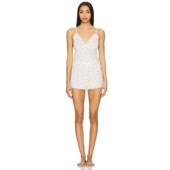 象牙白REVOLVE Flora 春季 Cami 新品 Violet Set Nikrooz Short