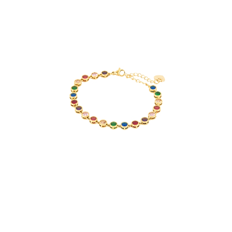 BRACHA CELESTE 珠饰手镯 金属金色REVOLVE小众新款