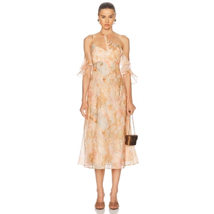 Zimmermann 裙子 桃红色REVOLVE小众新款