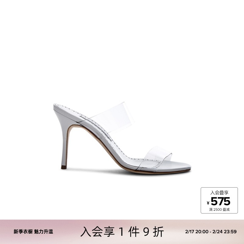 Manolo Blahnik PVC SCOLTO 凉鞋FWRD时尚小众新品