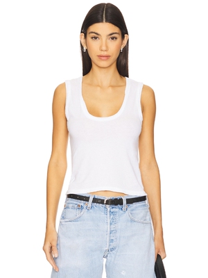 perfectwhitetee KHARA 低圆领背心 revolve小众新款