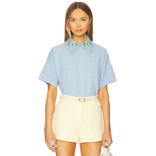 Essentiel Antwerp HIDEAL POLO 衫 y2k辣妹风REVOLVE