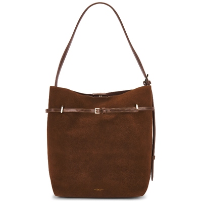 VERAFIED 手提包 棕色美拉德复古大容量托特包REVOLVE小众新款