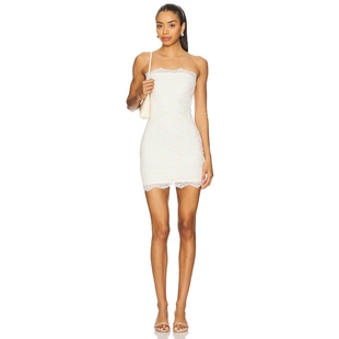 superdown CHIARA 美式 冬季 性感REVOLVE Cream 新品 Ivory 裙子