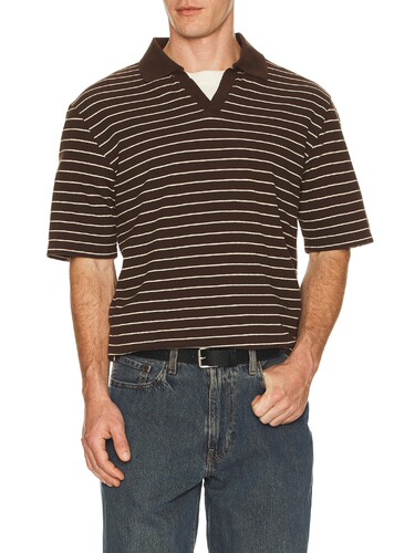 SAMSOE SAMSOE Samac V-Neck Polo revolve小众新款