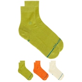 ICON REVOLVE小众新款 QUARTER Cream Stance Sage 短袜 Orange