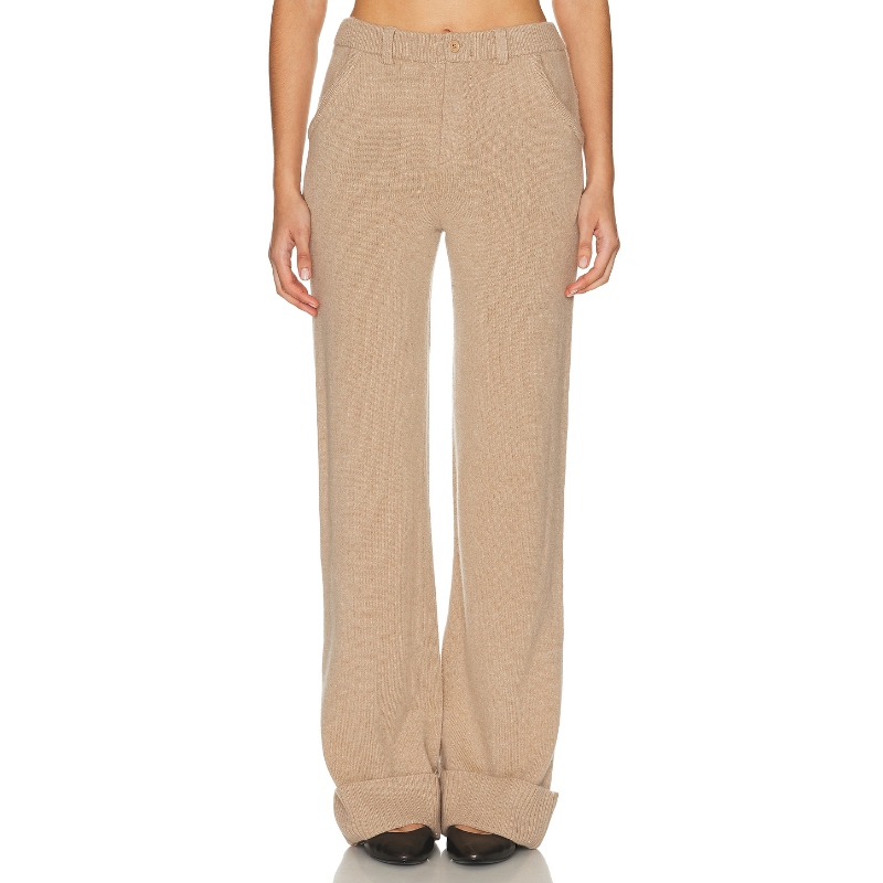 Aya Muse AMAR 长裤 棕黄色REVOLVE小众新款