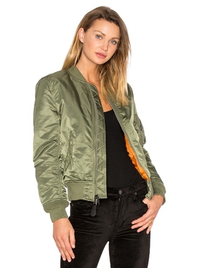 ALPHA INDUSTRIES MA-1 W 飞行员夹克revolve