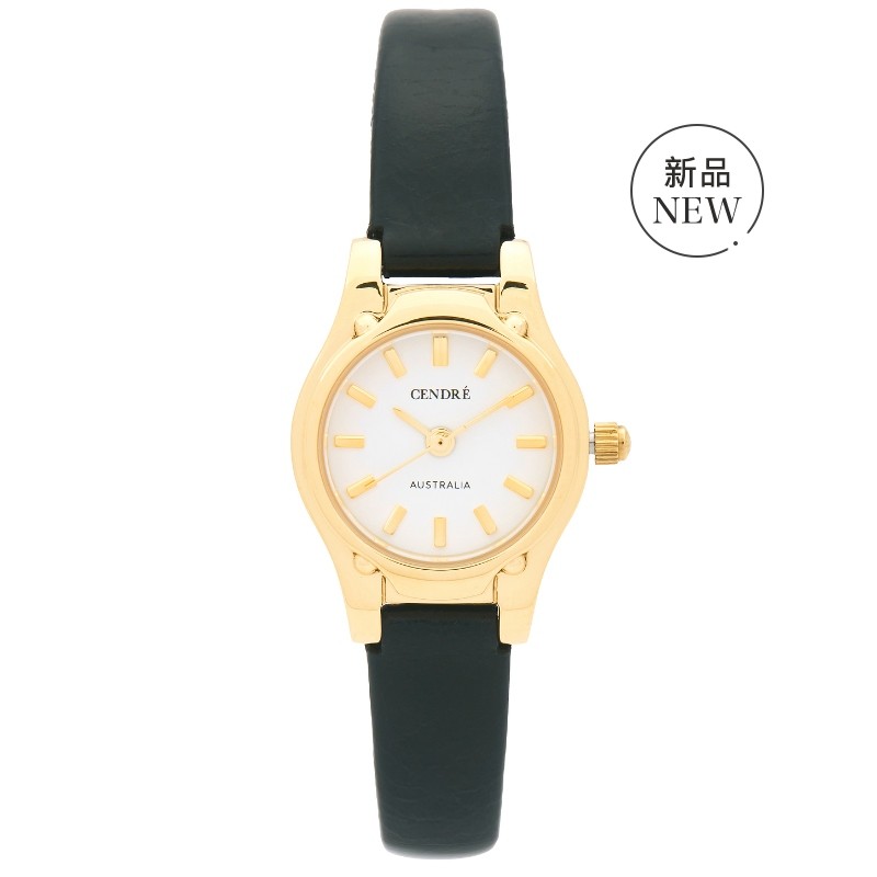 [秋季新品]Cendre ISOBEL 皮腕表 黑色REVOLVE小众