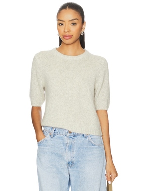 W. Cashmere BRENDA 短袖套衫 中性色调REVOLVE小众新款