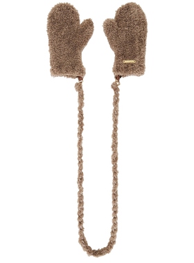 My Beachy Side TALIA 手套 棕色REVOLVE小众新款