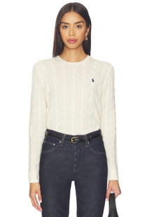 冬季新品Polo Ralph Lauren长袖套头衫奶油色老钱REVOLVE冬季保暖