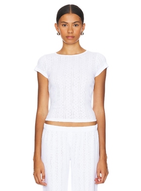 Cou Cou Intimates THE REGULAR BABY TEE  T 恤 白色REVOLVE小众