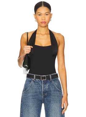 【海外直邮】Free People GET IT DONE 吊带上装 黑色 REVOLVE小