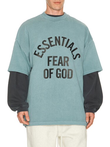 Fear of God ESSENTIALS CAMPUS T恤 26夏季新品 revolve小众新款