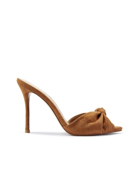 FEMME LA Janis Mule 铁锈色REVOLVE小众新款