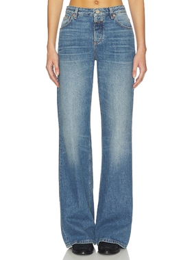 CLOSED GILLAN 阔腿 蓝色 美式复古风REVOLVE小众新款