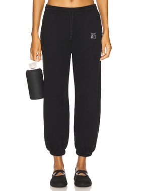 [冬季新品]Port de Bras AYA 慢跑裤 黑色美式休闲风REVOLVE小众