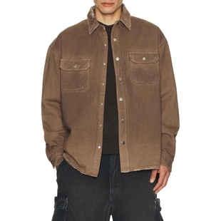 棕色REVOLVE小众新款 R?lyk 衬衫 WILLY BIG