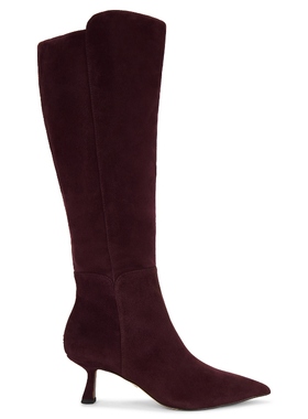 Sam Edelman TAYLIN 宽筒小腿靴 紫色 女款REVOLVE小众