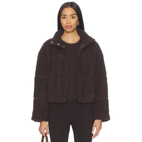 Barefoot Dreams BRUSHED COZYCHIC PUFFER JACKET 夹克 棕色REVO