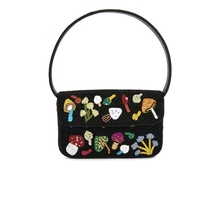 [冬季新品]Staud卡通串珠腋下包袋黑色单肩手提包REVOLVE小众时尚